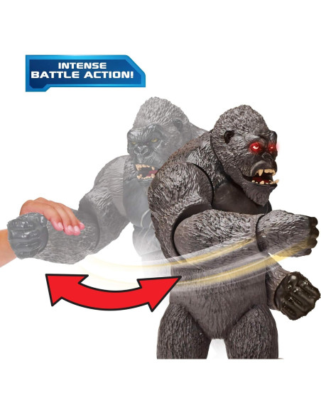 Figura Mega Kong 33 cm con Luces y Sonidos Playmates Figura Mega Kong 33 cm con Luces y Sonidos Playmates