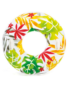 Tubo Flotante Intex Psicodélico 96.5 cm con Mangos