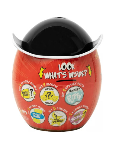 Huevo Misterioso Gigante de Pirata Bonkers - 10 Juguetes Sorpresa