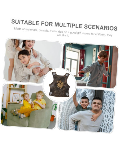 Conjunto de Armadura Realista para Niños - Disfraz Soldado Romano