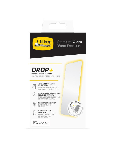 Protector de Pantalla de Vidrio OtterBox para iPhone 16 Pro