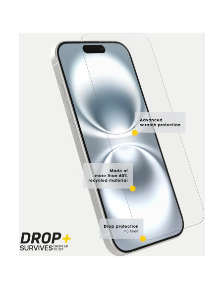 Protector de Pantalla de Vidrio OtterBox para iPhone 16 Pro