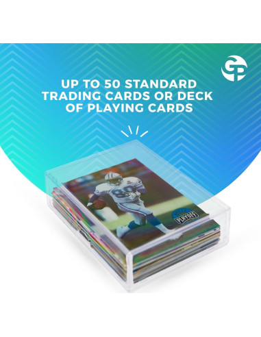 10 Cajas de Almacenamiento de Cartas Transparentes Gary Plastic