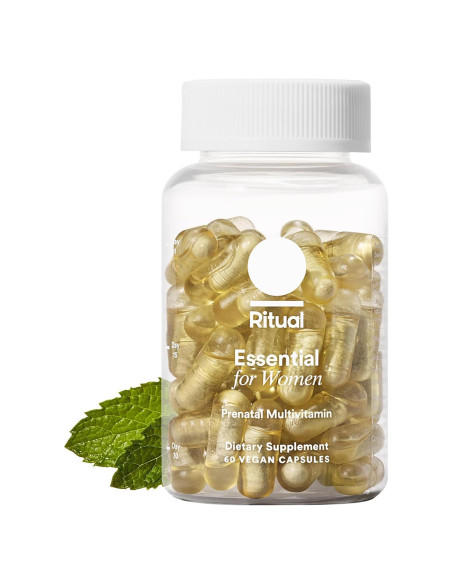 Multivitamínico Prenatal Ritual para Mujeres 30 Cápsulas Menta Multivitamínico Prenatal Ritual para Mujeres 30 Cápsulas Menta
