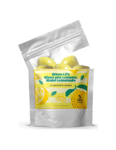 Set de 5 Bolas de Baño de Limón VITAMINA MAR - Relajantes