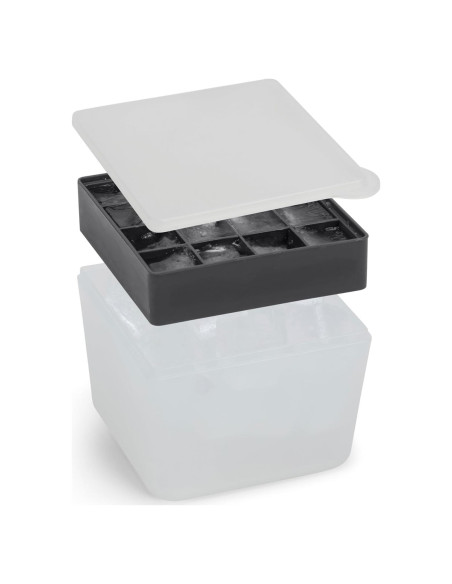 Bandeja de Hielo W&P Mini Ice Box con Tapa - 48 Cubos - Silicona