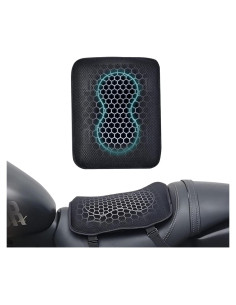 Cojín de Gel para Asiento de Motocicleta ELCYCO 28x21 cm