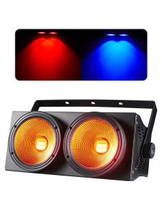 Luces Par COB DJXFLI 2x100W RGBWAuv 6 en 1 para eventos