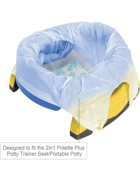 Forros Desechables para Asiento de Baño Kalencom Potette Plus - 90 Unidades