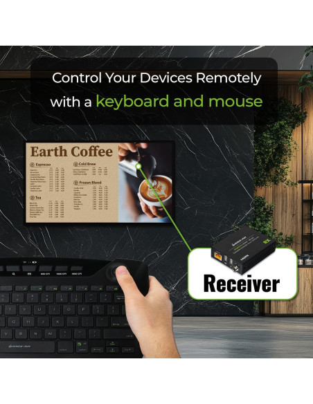 Extensor HDMI 4K IOGEAR GCEH4K hasta 68.58 m con USB