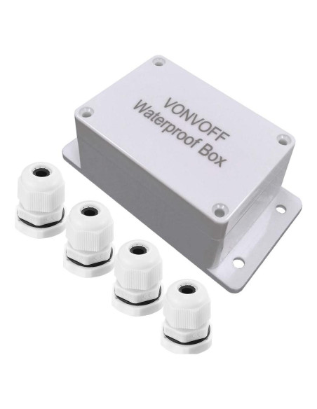 Caja Eléctrica a Prueba de Agua VONVOFF 100x68x50mm IP65