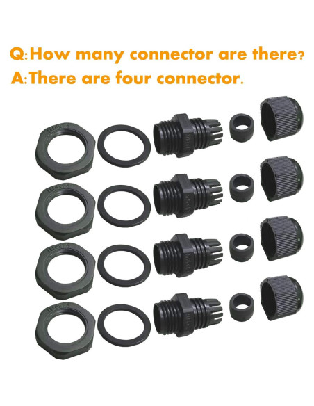 Caja Eléctrica a Prueba de Agua VONVOFF 100x68x50mm IP65