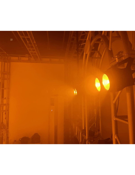 Luces Par COB DJXFLI 2x100W RGBWAuv 6 en 1 para eventos