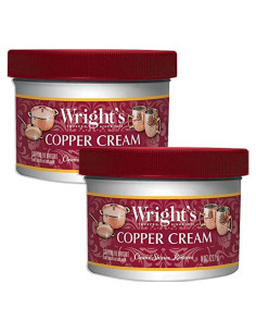 Limpiador y Pulidor de Cobre Wright's - 2 x 240 ml - Sin Olor