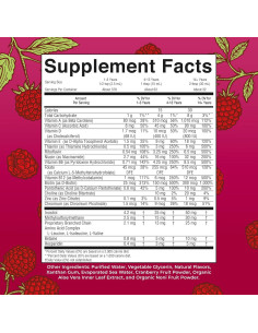 Multivitamina Líquida Matutina MaryRuth 946ml Frambuesa Vegana 2