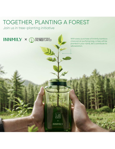 Absorbente de Olores Innmily 4x200g Carbón Activado Natural