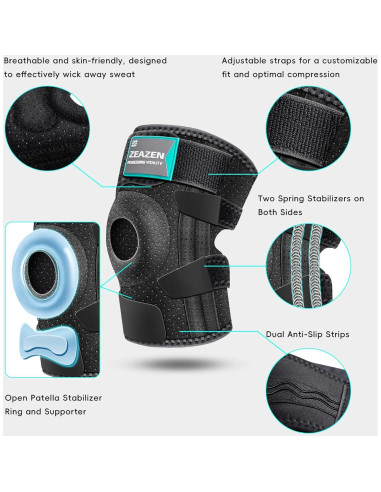 Férula para Rodilla ZEAZEN - Soporte Ajustable y Estabilizador
