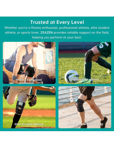 Férula para Rodilla ZEAZEN - Soporte Ajustable y Estabilizador
