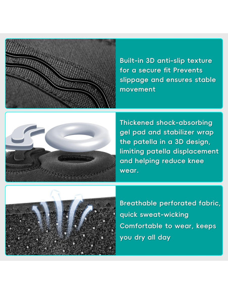 Férula para Rodilla ZEAZEN - Soporte Ajustable y Estabilizador