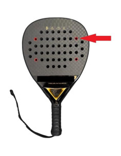 Amortiguadores de Padel Incro - Paquete de 8, Caucho Negro 2