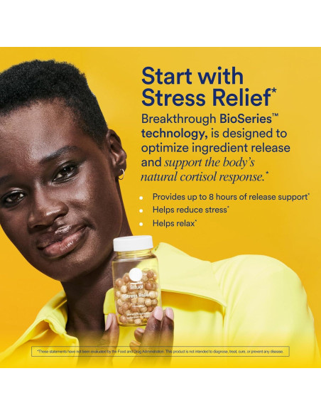 Suplemento Ritual BioSeries Alivio del Estrés 30 Días Suplemento Ritual BioSeries Alivio del Estrés 30 Días
