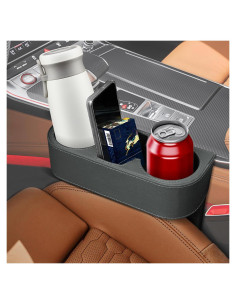 Soporte para Tazas y Organizador de Auto Lyxheth Gris