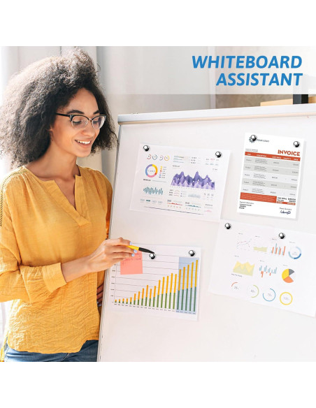 20 Imanes de Neodimio GOOZADA para Refrigerador Negro