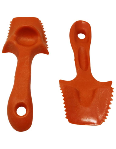 Escalador de Pescado de Plástico JSP Manufacturing - Naranja - 2 Unidades