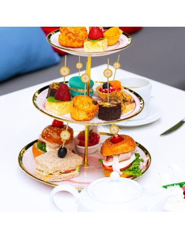 100 Palillos de Bambú Naranja para Cócteles 12 cm