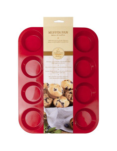 Molde para Muffins de Silicona 12 Tazas Mrs. Anderson Antiadherente 2