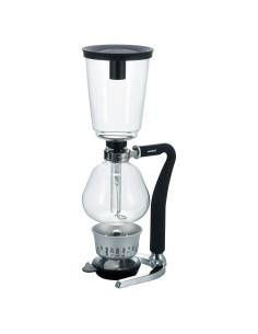 Cafetera de Sifón Hario NXAR-5 para 5 Tazas, Negra