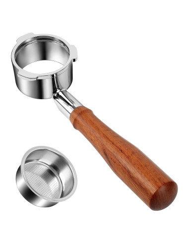 Portafiltro Sin Fondo 51mm Fogkay para Espresso y Cappuccino