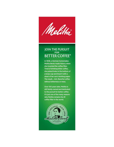 Filtro de Café Melitta BRWN NO2 Cono Papel 1 Unidad
