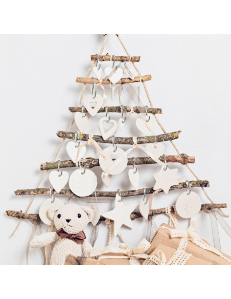 100 Ganchos en S Pequeños Shappy para Colgar Joyería Plata