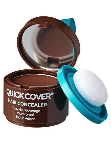 Cubierta Rápida para Cabello Red by Kiss - Marrón Oscuro, Biotina