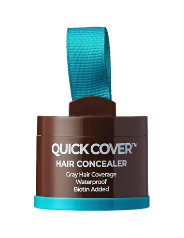 Cubierta Rápida para Cabello Red by Kiss - Marrón Oscuro, Biotina