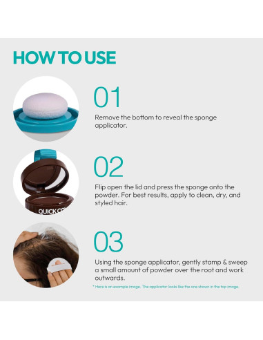 Cubierta Rápida para Cabello Red by Kiss - Marrón Oscuro, Biotina