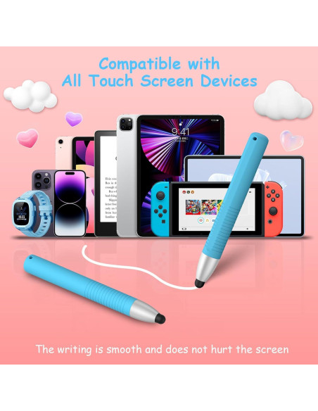 Lápiz Estilográfico para Niños Mugust Azul 10.2cm Compatible Tablets Lápiz Estilográfico para Niños Mugust Azul 10.2cm Compatible Tablets