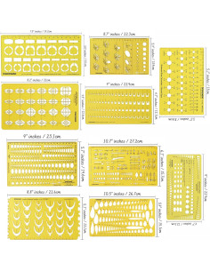 Plantilla de Joyería Traceease - Paquete de 10 Piezas 2