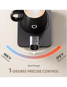 Juego de Taza y Calentador Eléctrico Ikago 15 oz 2