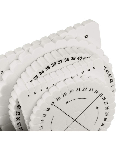 BILLIOTEAM Kit 5 Piezas Telar Kumihimo Redondo y Cuadrado