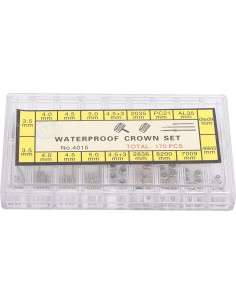 Kit de Reparación de Reloj CYTGOUPER - Acero Inoxidable, 10 Tamaños 2