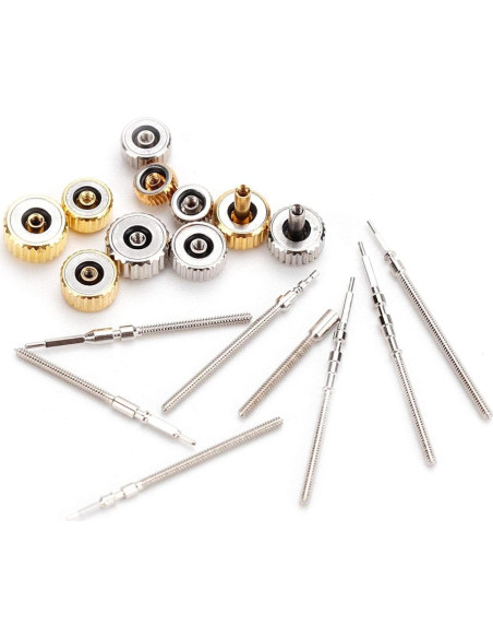 Kit de Reparación de Reloj CYTGOUPER - Acero Inoxidable, 10 Tamaños