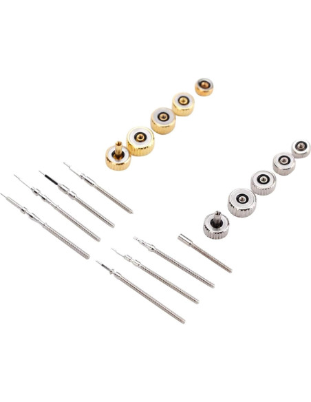 Kit de Reparación de Reloj CYTGOUPER - Acero Inoxidable, 10 Tamaños