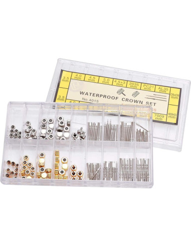 Kit de Reparación de Reloj CYTGOUPER - Acero Inoxidable, 10 Tamaños