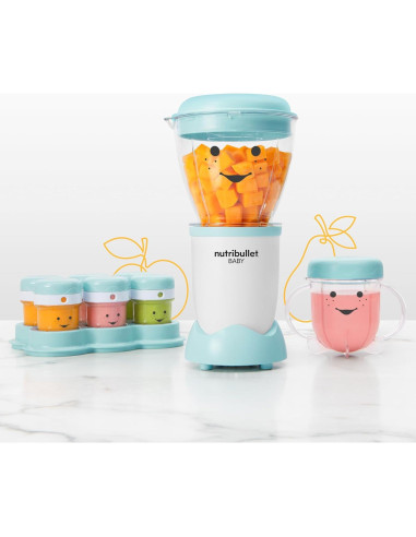 Sistema de Preparación de Comida para Bebés NutriBullet NBY-50100 900ml