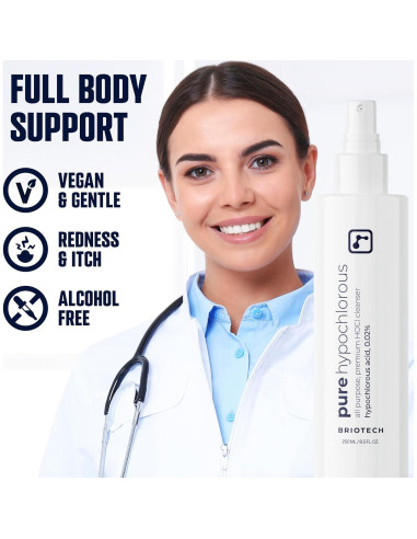 Spray Desinfectante Ácido Hipocloroso Puro Briotech 240 ml