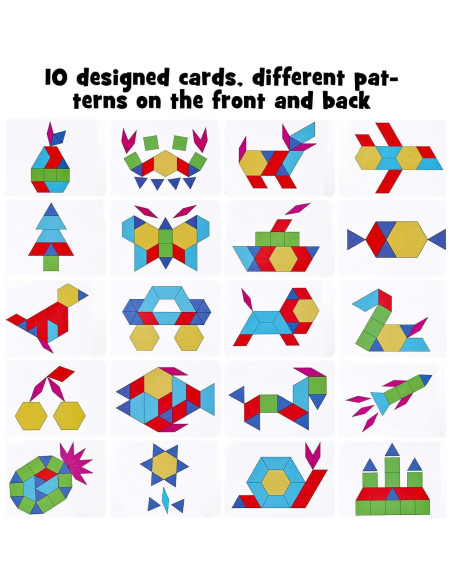 Rompecabezas Geométrico Tangram 3 Nutrias 150 Piezas Educativo
