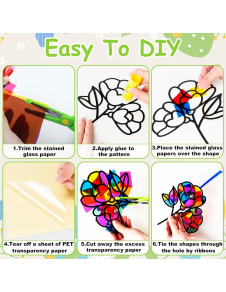 Kit de Manualidades de Atrapasueños EggSun 36 Sets para Niños Kit de Manualidades de Atrapasueños EggSun 36 Sets para Niños