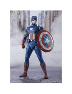 Figura de Acción Capitán América Bandai S.H.Figuarts 15cm 2